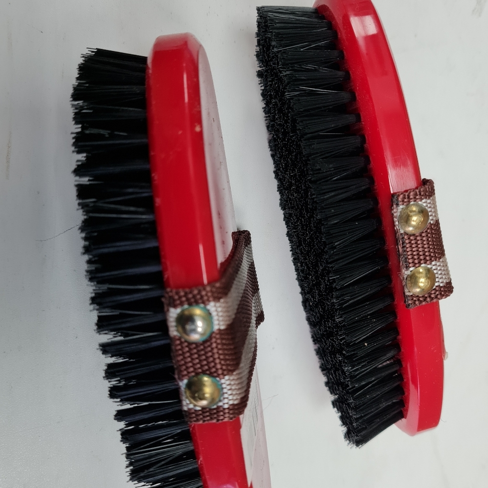 Lot of 2 Wooden Pet Brush
